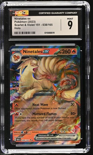 NINETALES EX CGC 9